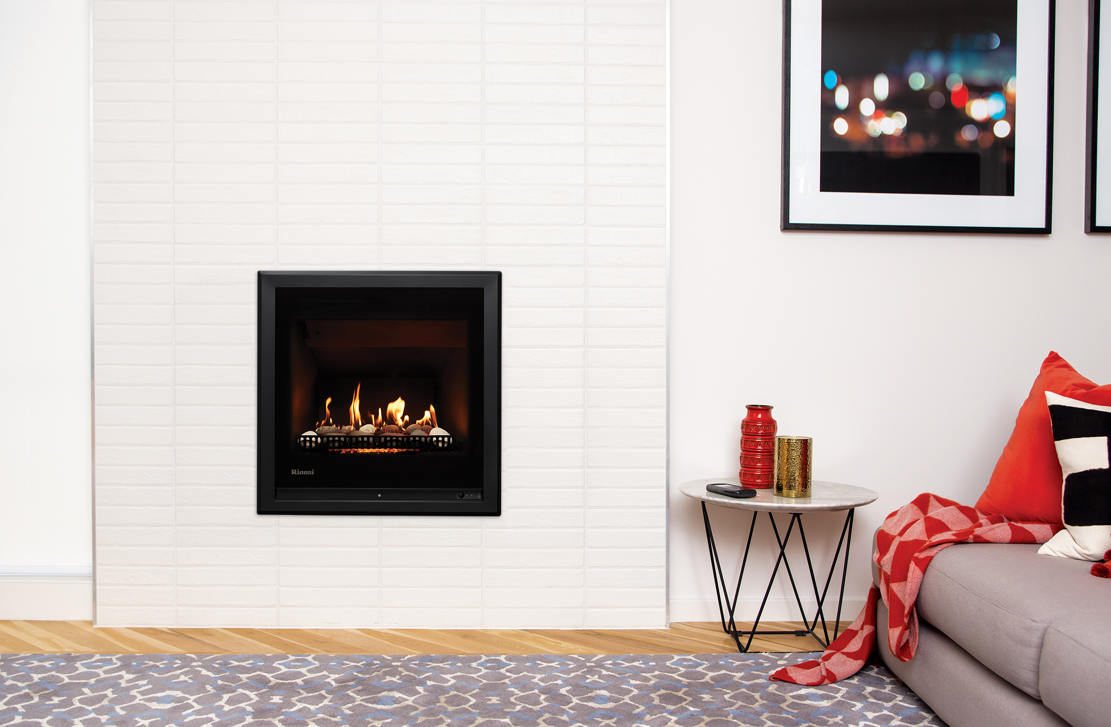 Gas Fireplace Glowing Embers Unique Rinnai Ember Series Gas Fire Package