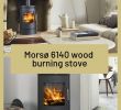 Gas Fireplace Insulation Awesome Mors¸ 6140 Wood Burning Stoves In 2019