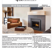 Gas Fireplace Insulation Lovely Regency Fireplace Products E18 Installation Manual