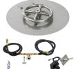 Gas Fireplace Parts Home Depot Elegant American Fire Glass 12 In Round Stainless Steel Flat Pan