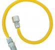 Gas Fireplace Parts Home Depot Fresh Brasscraft Gas Dryer Flex Line 3 8 In O D 1 2 In Fip X 1 2 In Mip X 48 In