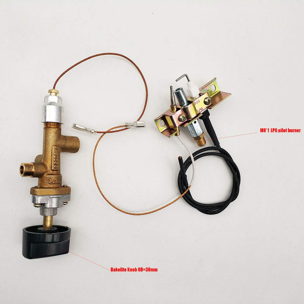 Amazon MENSI Propane Fire Pit Main Control Brass Safety 61N4dYnu EL SL1000
