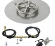 Gas Fireplace Regulator Fresh American Fire Glass 12 In Round Stainless Steel Flat Pan