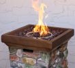 Gas Fireplace Smells Like Chemicals Inspirational Sunnydaze Propane Fire Pit Column Outdoor Gas Firepit for Outside Patio & Deck with Cast Rock Design Lava Rocks Waterproof Cover and Steel