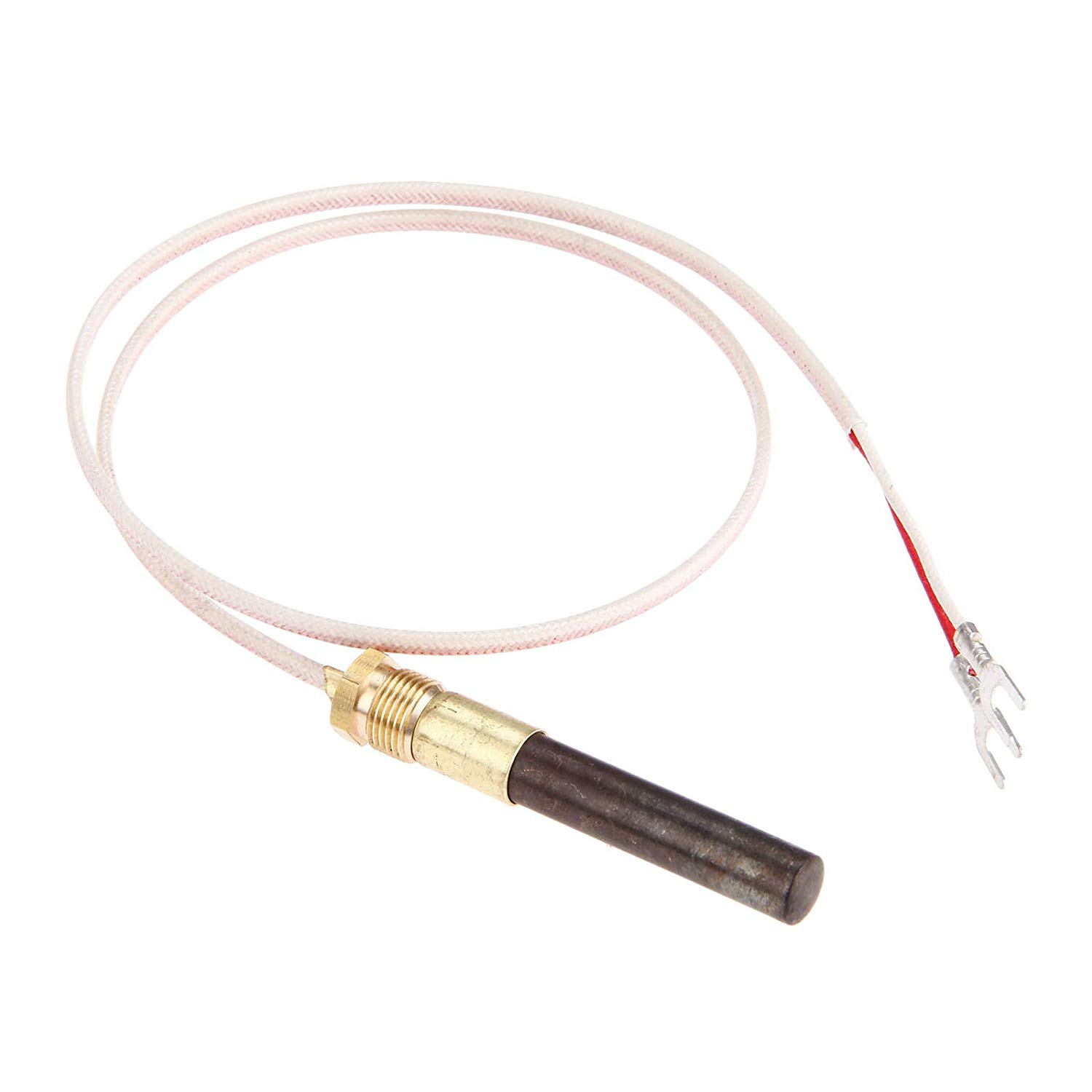 Gas Fireplace thermocouple Vs thermopile Beautiful Aupoko 24" Fireplace Millivolt thermopile with 750â Temperature Resistance Fit for Gas Fireplace Water Heater Gas Fryer Cluster