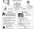 Gas Fireplace Troubleshooting Best Of Quadra Fire Voyageur Pmh Owner S Manual
