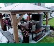 Gazebo with Fireplace Beautiful Costco Pavilion Patio and Backyard Ideas In 2019