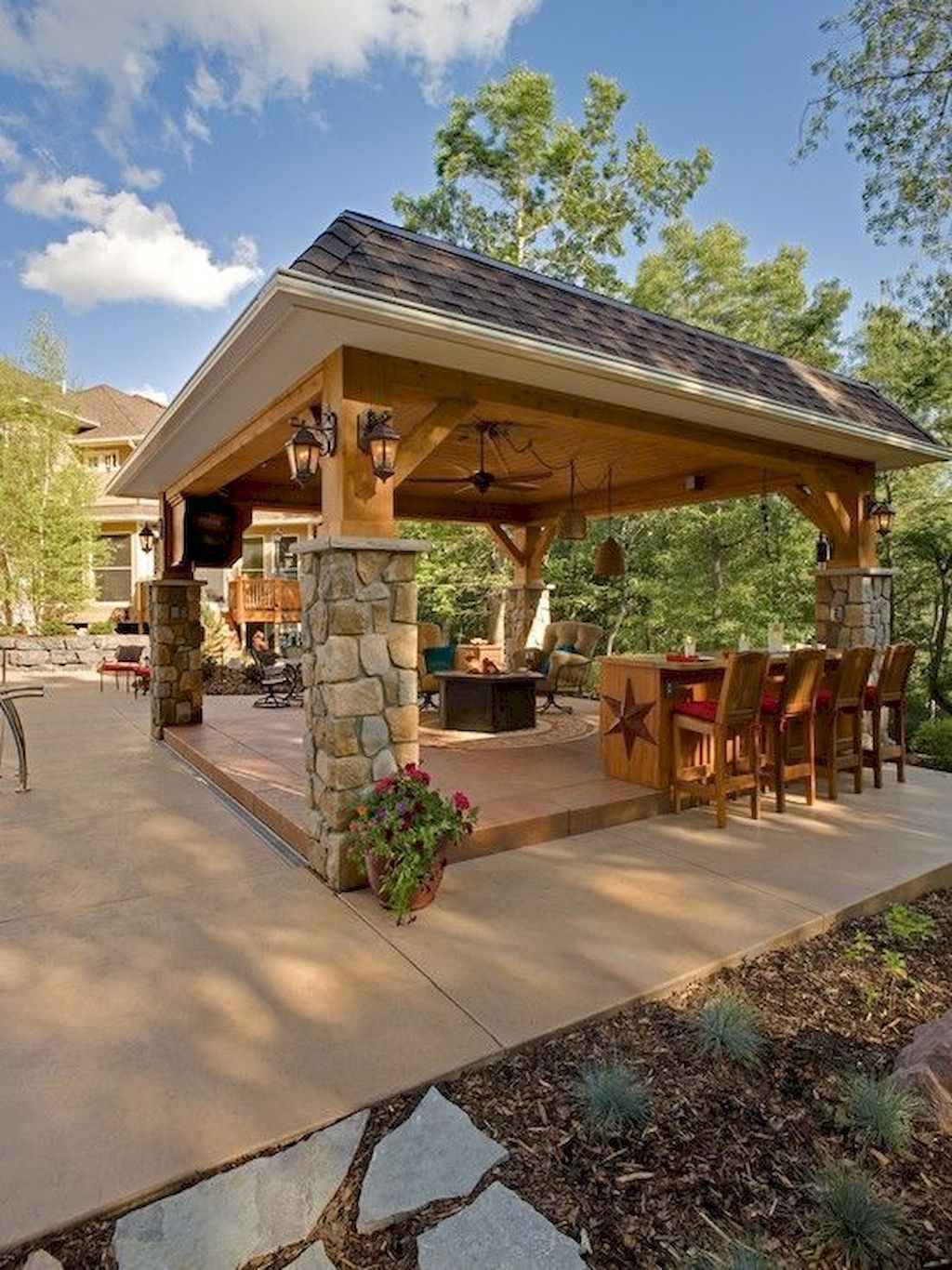 Gazebo with Fireplace Fresh 10 Hot Backyard Design Ideas to Try now Tags Small