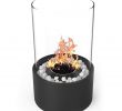 Gel Fuel Fireplace Insert Beautiful Elite Collection Black Eden Ventless Indoor Outdoor Fire Pit Tabletop Portable Fire Bowl Pot Bio Ethanol Fireplace In Black Realistic Clean Burning
