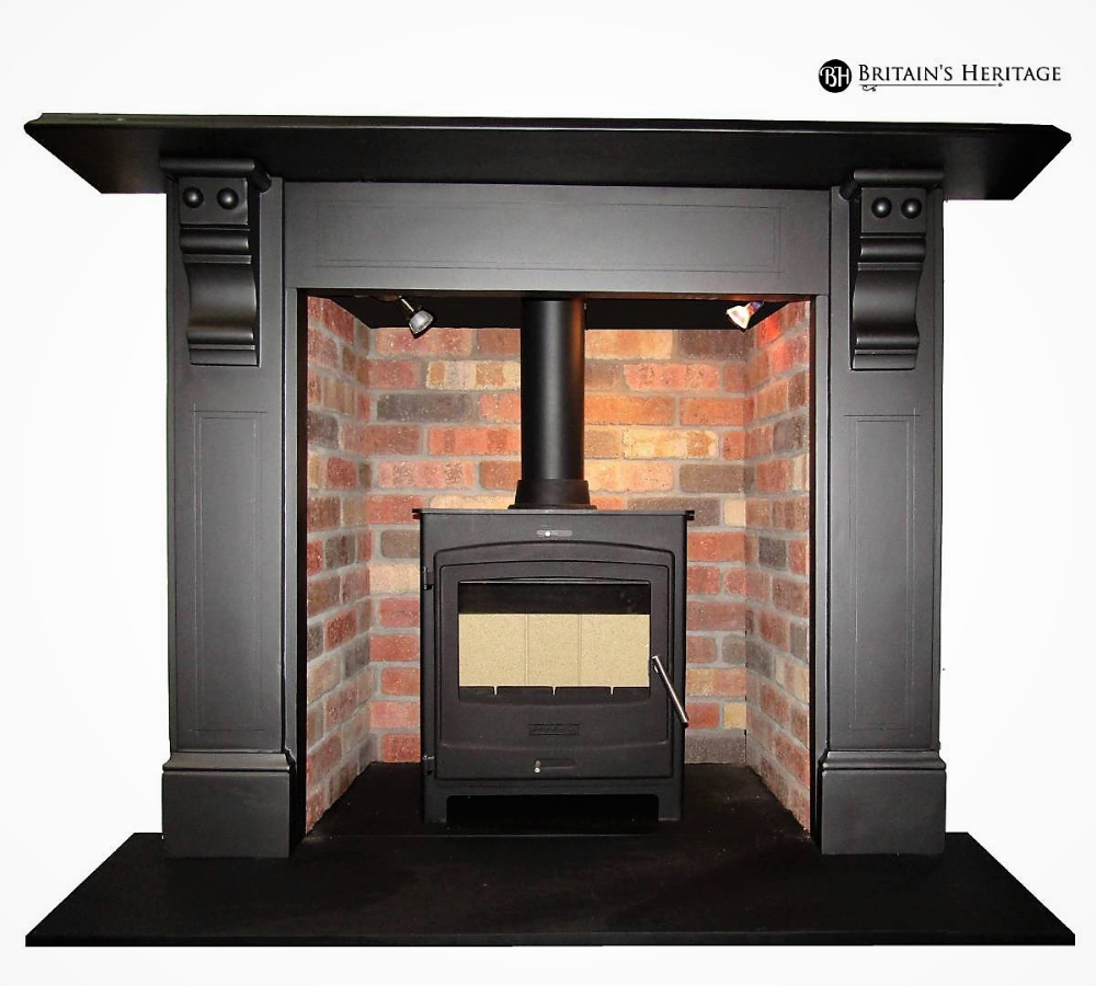 Edwardian antique fireplace slate surround 640dcb26f785a948ee1be85a1ee4479e