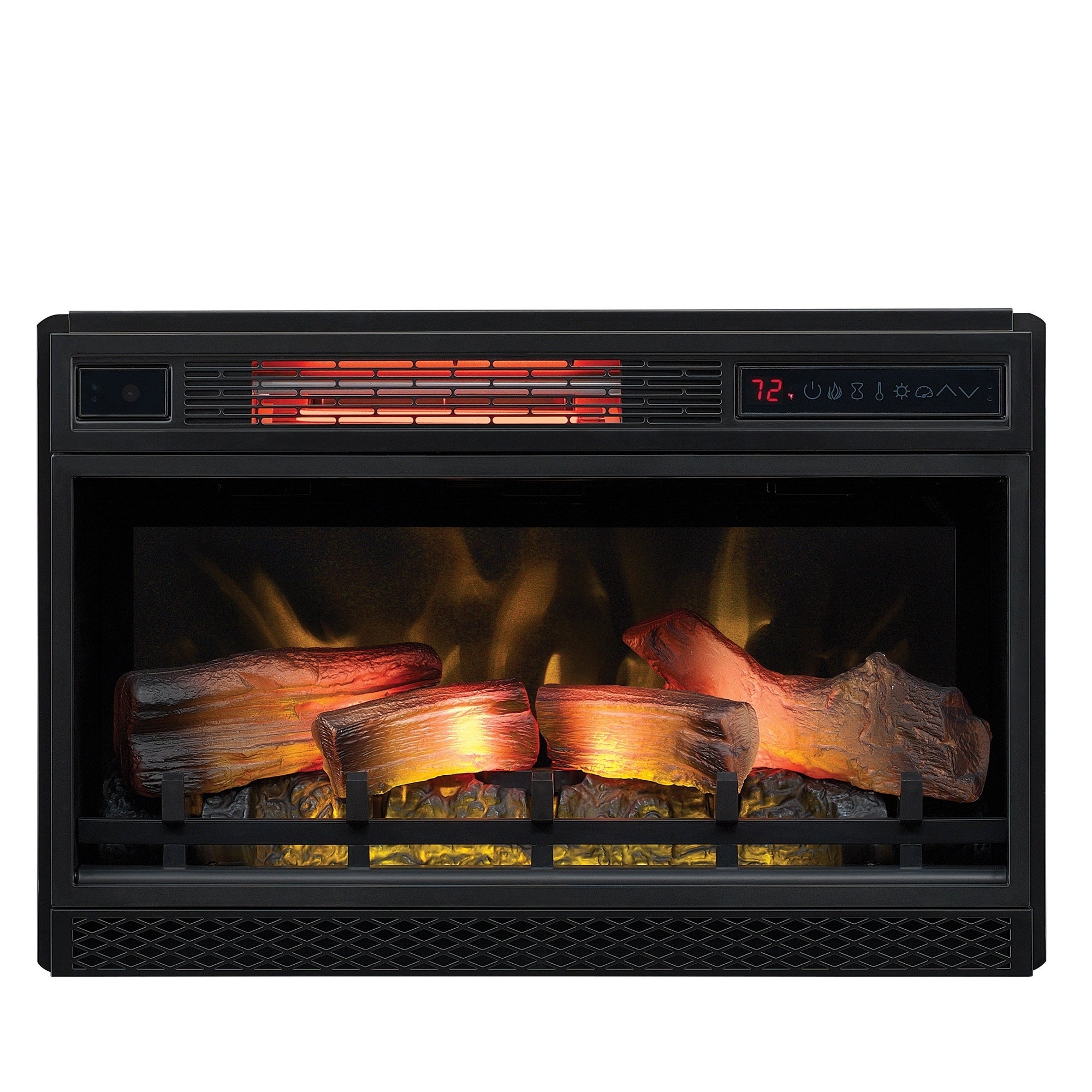 Gold Fireplace Screen Elegant Classicflame 26" 3d Infrared Quartz Electric Fireplace Insert