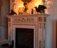 Gothic Fireplace New Elegant Halloween Mantel Decor