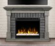 Gray Fireplace Mantel Beautiful Dimplex Royce 52" Electric Fireplace Mantel Glass Ember