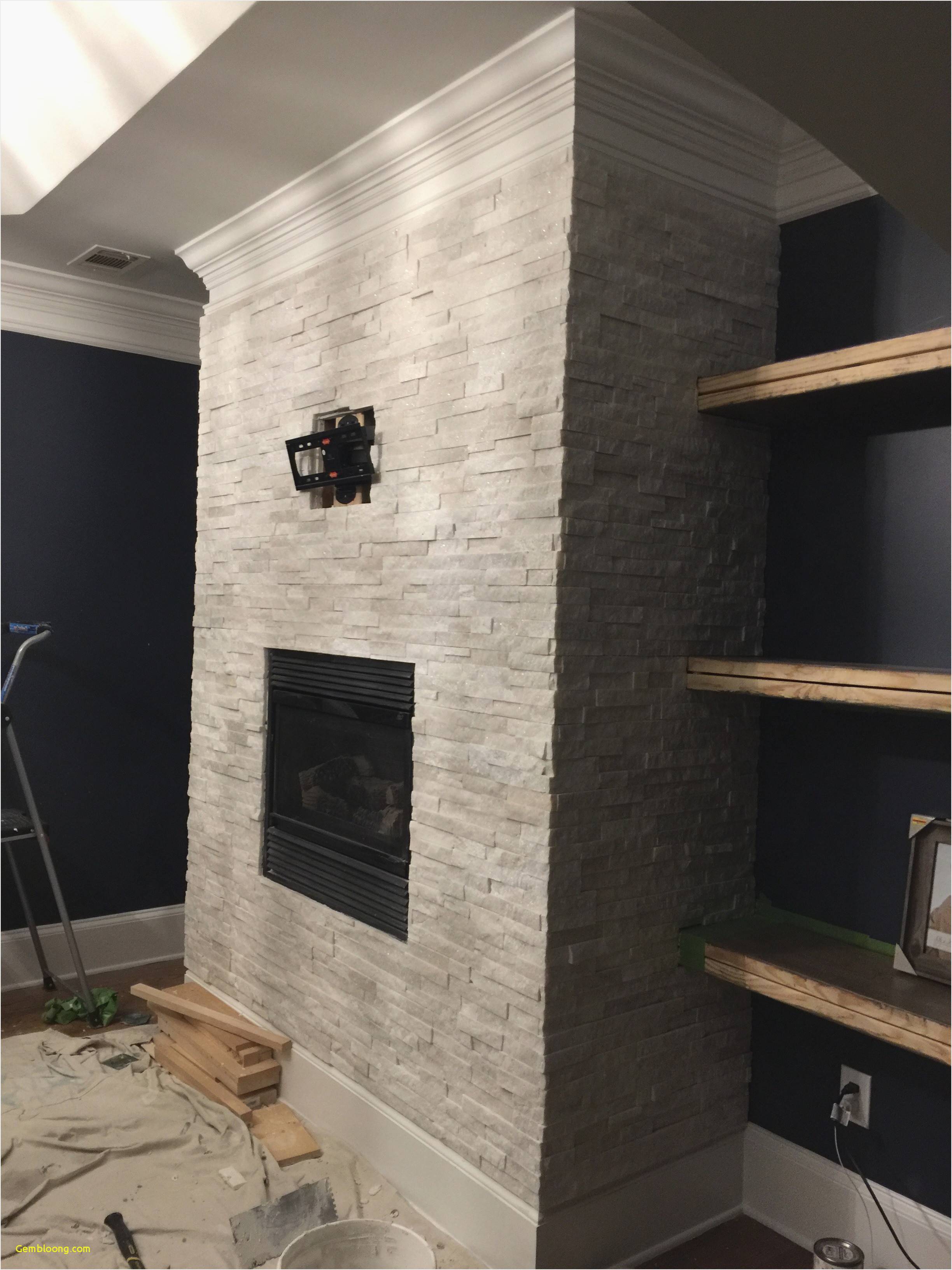 Gray Stone Fireplace Luxury Bello Terrazzo Design – Kientruckay