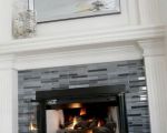 10 Elegant Gray Tile Fireplace