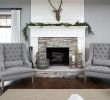 Grey Stone Fireplace Unique Living Room Fireplace Makeover My Planning