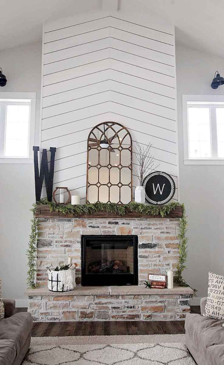 Grey Wash Fireplace Best Of 80 Incridible Rustic Farmhouse Fireplace Ideas Makeover 56