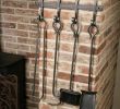 Hand forged Fireplace tools Unique Wall Fireside Accessories Panion Set