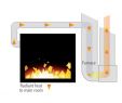 Hanging Mesh Fireplace Screens Fresh Cosmo 42 Gas Fireplace