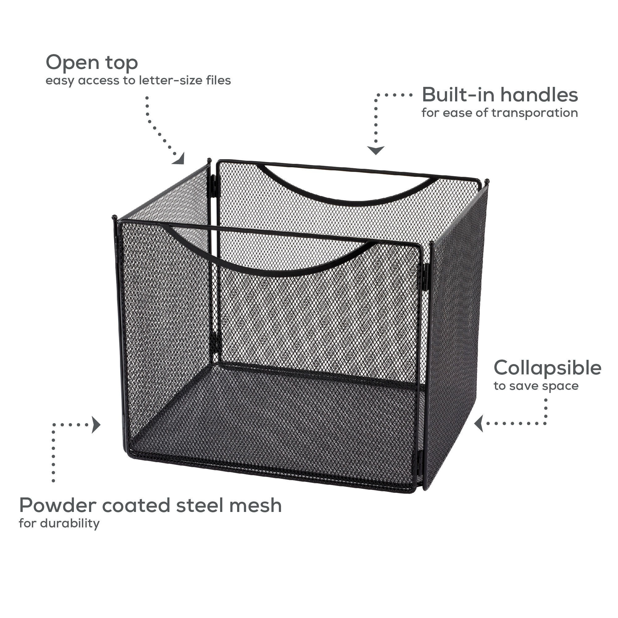 Hanging Mesh Fireplace Screens Unique Yxâ¢ Mesh Desktop Box File 10"d Qty 6