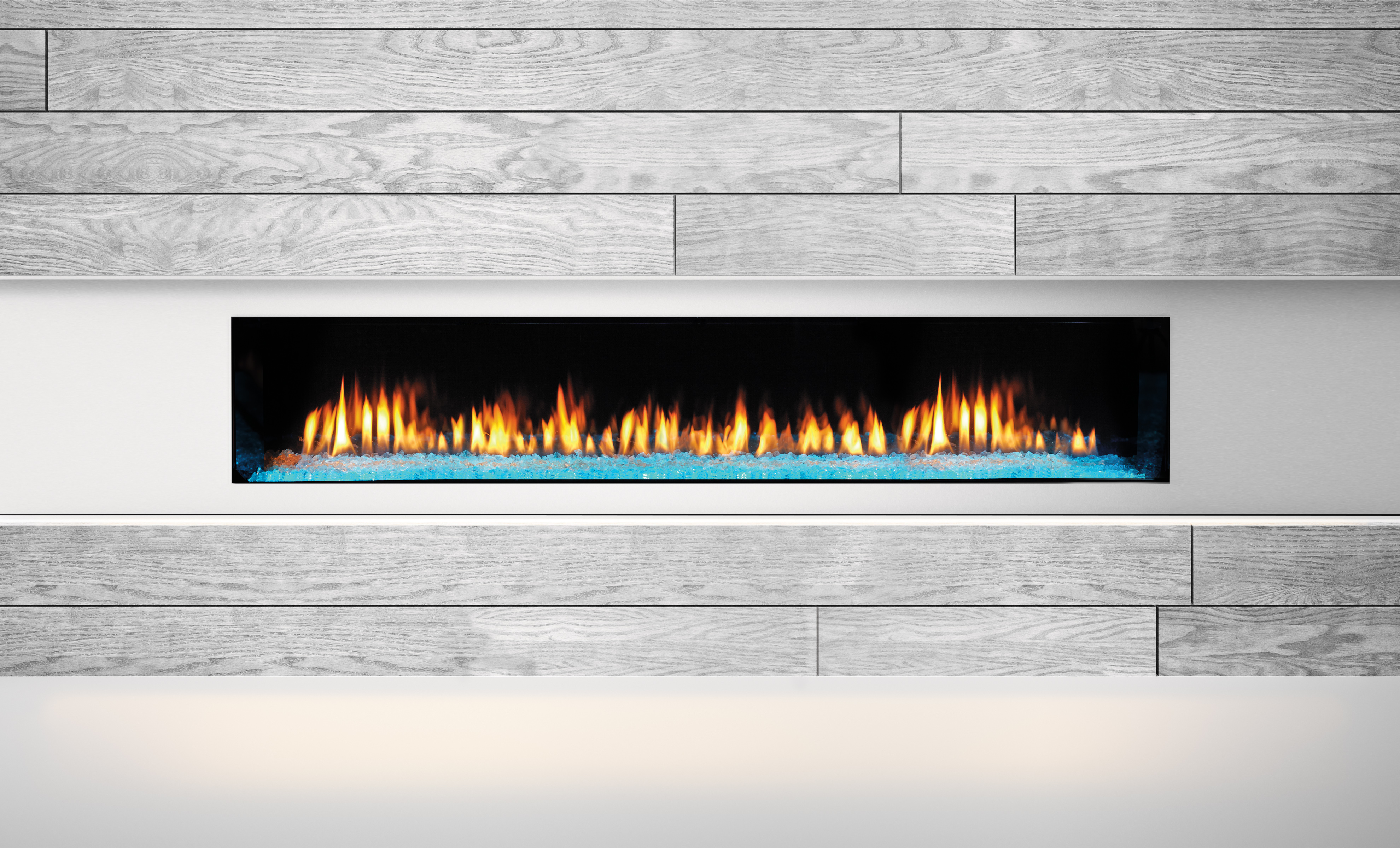 Heat And Glo Fireplace Cleaning HeatNGlo TRUE42 Gas PRIMO 72 Clean Face Straight Crystal Glass Black Glass Interior 4C High Res 1