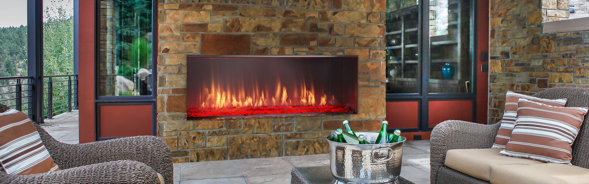 Heat and Glo Fireplace Review Awesome Lanai Gas Fireplace