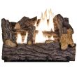 Heat and Glo Fireplace Review Elegant Emberglow 18 In Timber Creek Vent Free Dual Fuel Gas Log Set with Manual Control