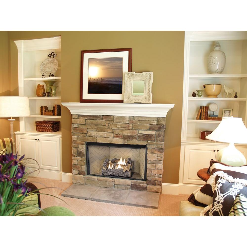 emberglow ventless gas fireplace logs tcvfm18nldc 31 1000