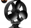 Heat Powered Fireplace Fan Fresh Chekue Heat Powered Stove Fan 3 Blade Classic Wood Stove