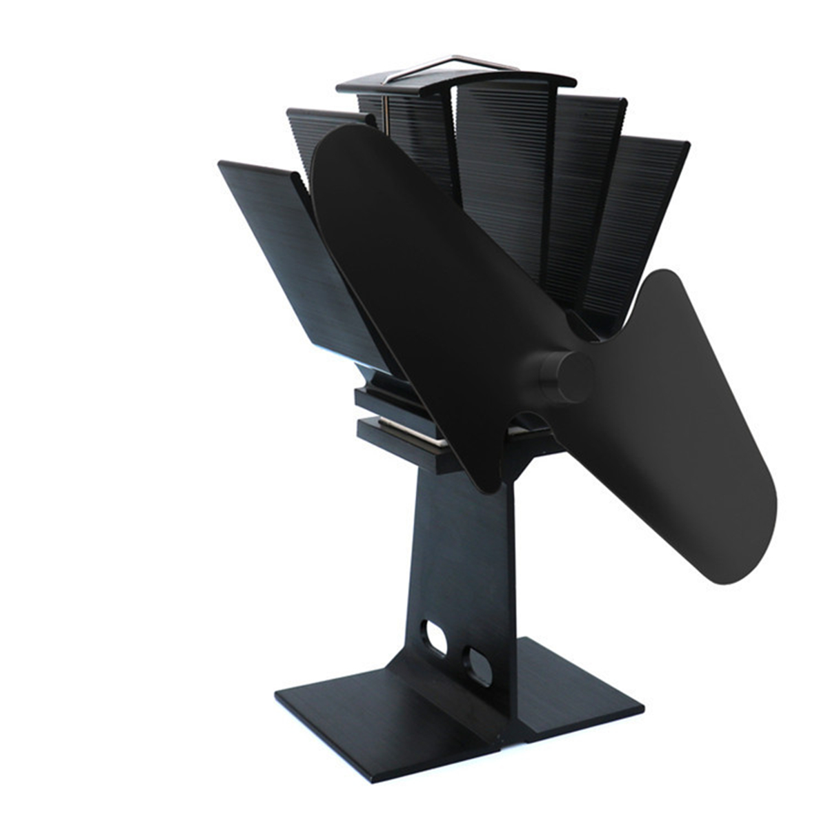 2 Blade Stove Fan Quiet Heat Powered Wood Log Burner Fan Eco Heat Circulation for Fireplaces Thermoelectric Ecofan 7e d649 4683 b185 7dd a12