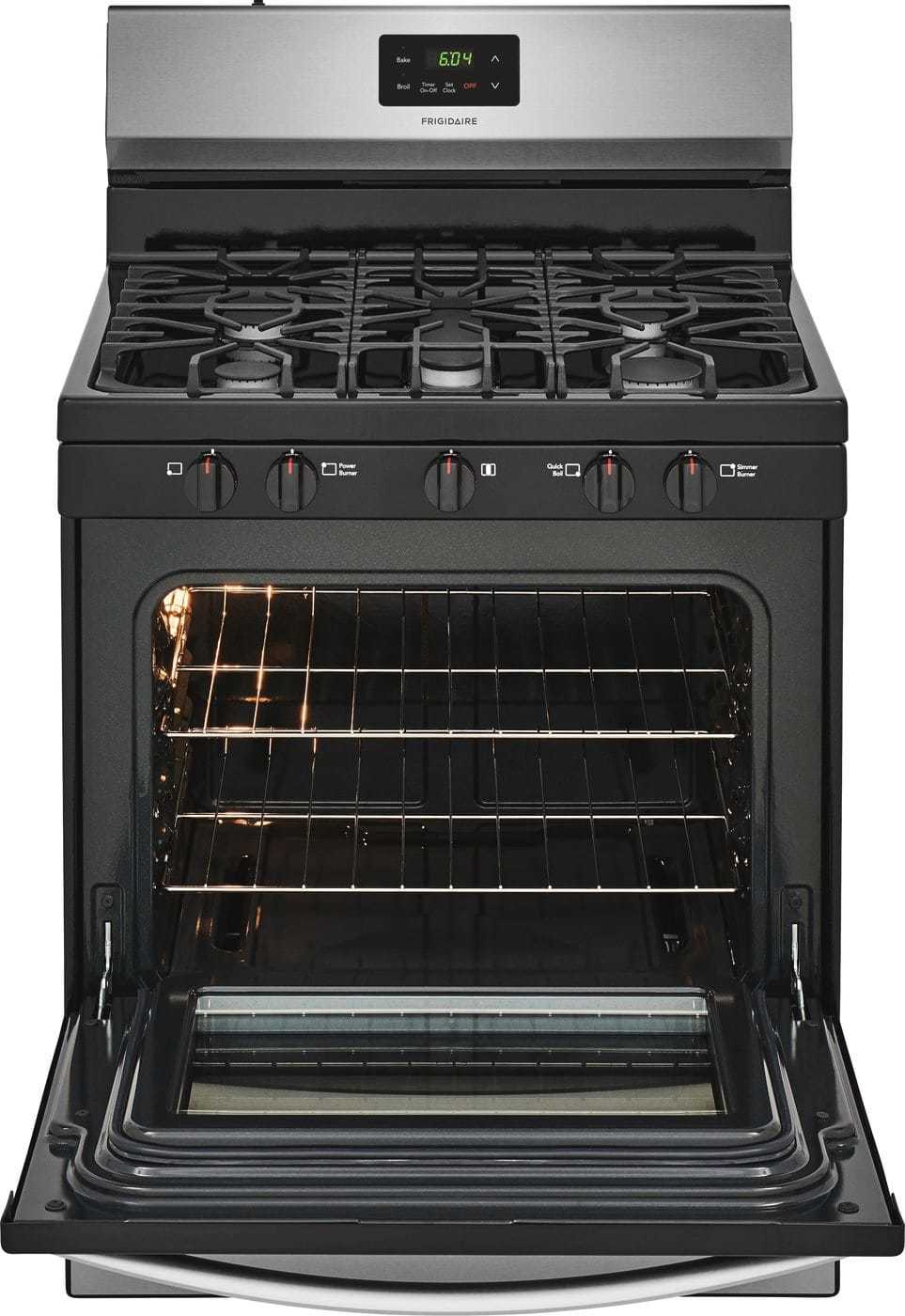 5 Burners 4 2 cu ft Manual Cleaning Freestanding Gas Range Fingerprint Resistant EasyCare Stainless Steel mon 30 in Actual 29 875 in lfgf3052tf oeh 711 rgb w1920