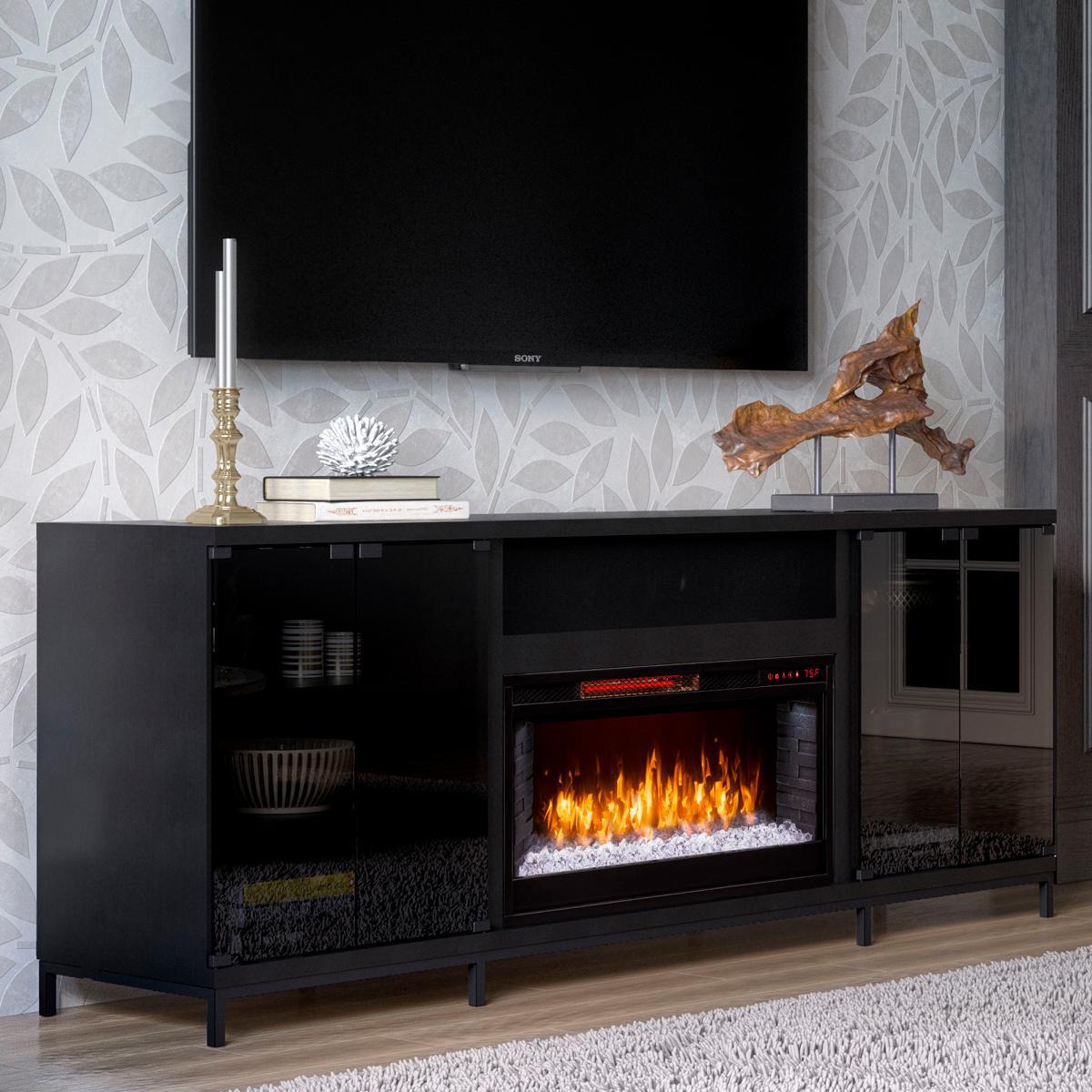 Greentouch USA Fullerton 70" Fireplace Media Console with l