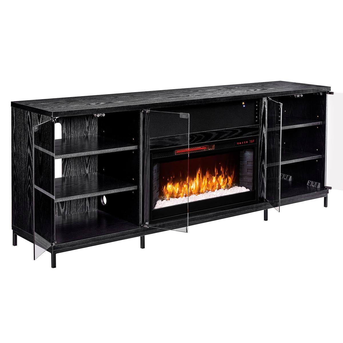 Heat Surge Electric Fireplace Reviews New Greentouch Usa Fullerton 70" Fireplace Media Console with