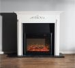 Heat Surge Fireplace Luxury White Mantel Gas Fireplace