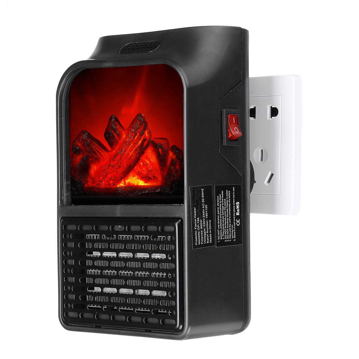 Heater that Looks Like A Fireplace Lovely 900w 220v Electric Heater Fan Fireplace Flame Timer Space Heater for Home Fice