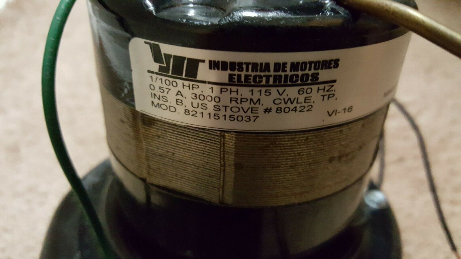 US Stove Reversible Draft Blower s l1600