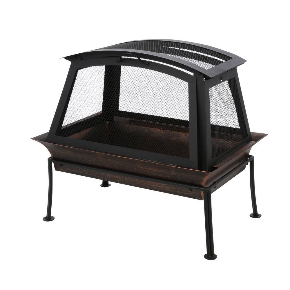 Heavy Duty Cast Iron Fireplace Grate Beautiful Outdoor Fireplaces Outdoor Heating the Home Depot