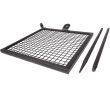 Heavy Duty Cast Iron Fireplace Grate Beautiful Titan Outdoors Adjustable Campfire Swivel Grill Hd Wire Cooking Grate Spike Pole