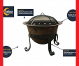 Heavy Duty Fireplace tools Beautiful Catalina Creations 29″ Heavy Duty Cast Iron Fire Pit with