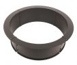 Heavy Duty Fireplace tools Fresh Pleasant Hearth 34 In X 10 In Round solid Steel Wood Fire Ring In Black