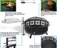 Heavy Duty Fireplace tools Inspirational Sunnydaze Decor 36 In W X 22 5 In H Round Steel Wood Burning Fire Pit with Cooking Grate and Spark Screen
