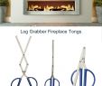 Heavy Duty Fireplace tools Luxury Amazon Ditional Fireplace tongs Wrought Iron Log Claw