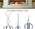 Heavy Duty Fireplace tools Luxury Amazon Ditional Fireplace tongs Wrought Iron Log Claw