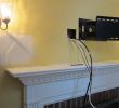 Hide Tv Wires Over Fireplace Awesome Hiding Wires for Wall Mounted Tv Over Fireplace &xs85