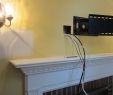 Hide Tv Wires Over Fireplace Awesome Hiding Wires for Wall Mounted Tv Over Fireplace &xs85