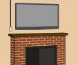 Hide Tv Wires Over Fireplace Best Of How to Mount A Fireplace Tv Bracket 7 Steps with