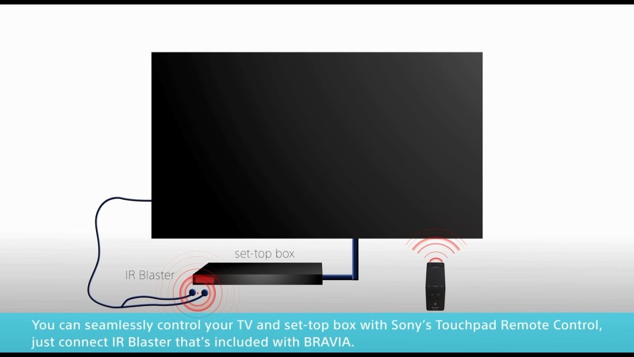Hide Tv Wires Over Fireplace Inspirational sony Bravia How to Control Your Tv with Set top Box Cable Box
