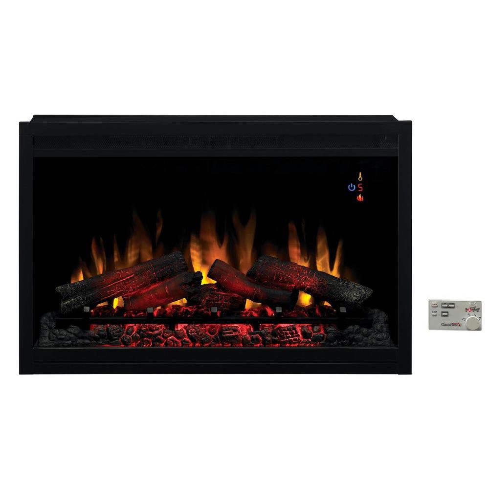 High Btu Electric Fireplace Fresh 36 In Traditional Built In Electric Fireplace Insert