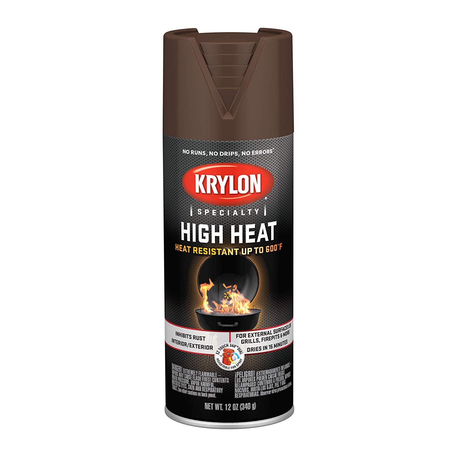 High Temperature Paint for Fireplace Elegant Krylon K High Heat Spray Paint 12 Oz White