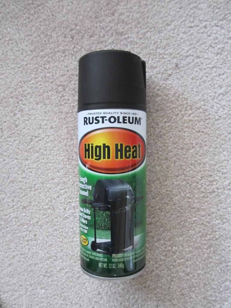 Spray painting a fireplace screen black 2dac9f6b f907 4b93 901a cfa f1